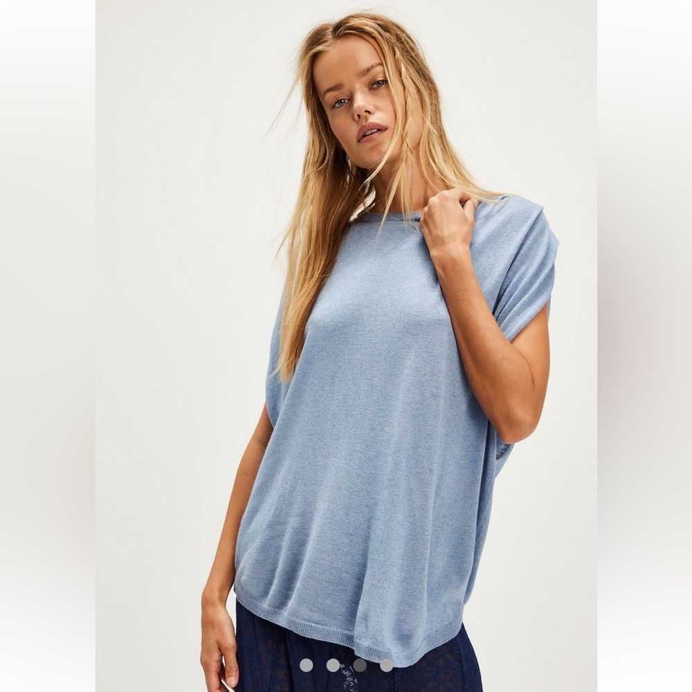 Free People Mineral Mist Geneva Pullover S